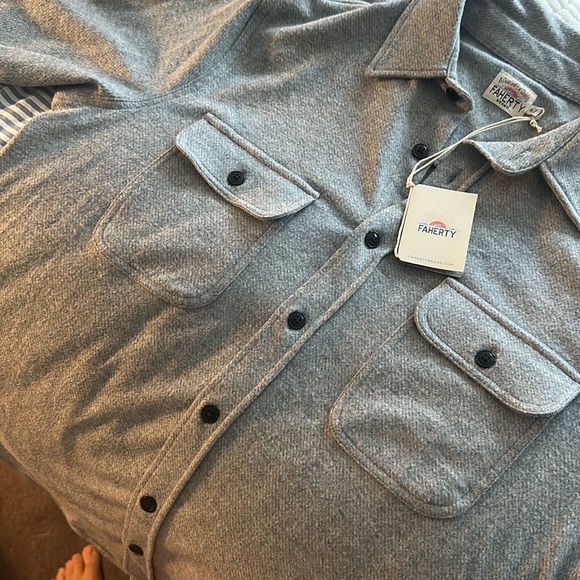 Faherty classic sweater shirt - Picture 10 of 15